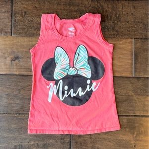 Old Navy Disney Toddler Girls 5T Minnie Mouse Tank Top Pink